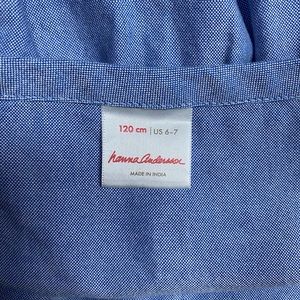 Hanna Anderson chambray top